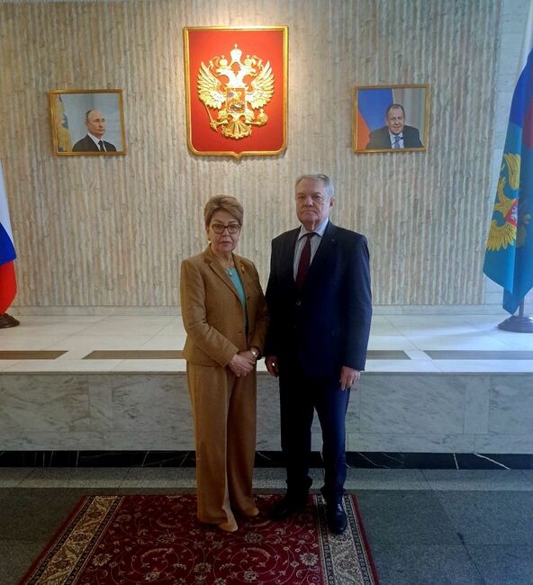 Румен Петков се срещна с посланика на Русия Н. Пр. Елеонора Митрофанова