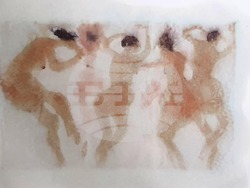 Творба от изложбата на Марко Марков „Ухание на жена“. Снимка: Галерия „Българи“