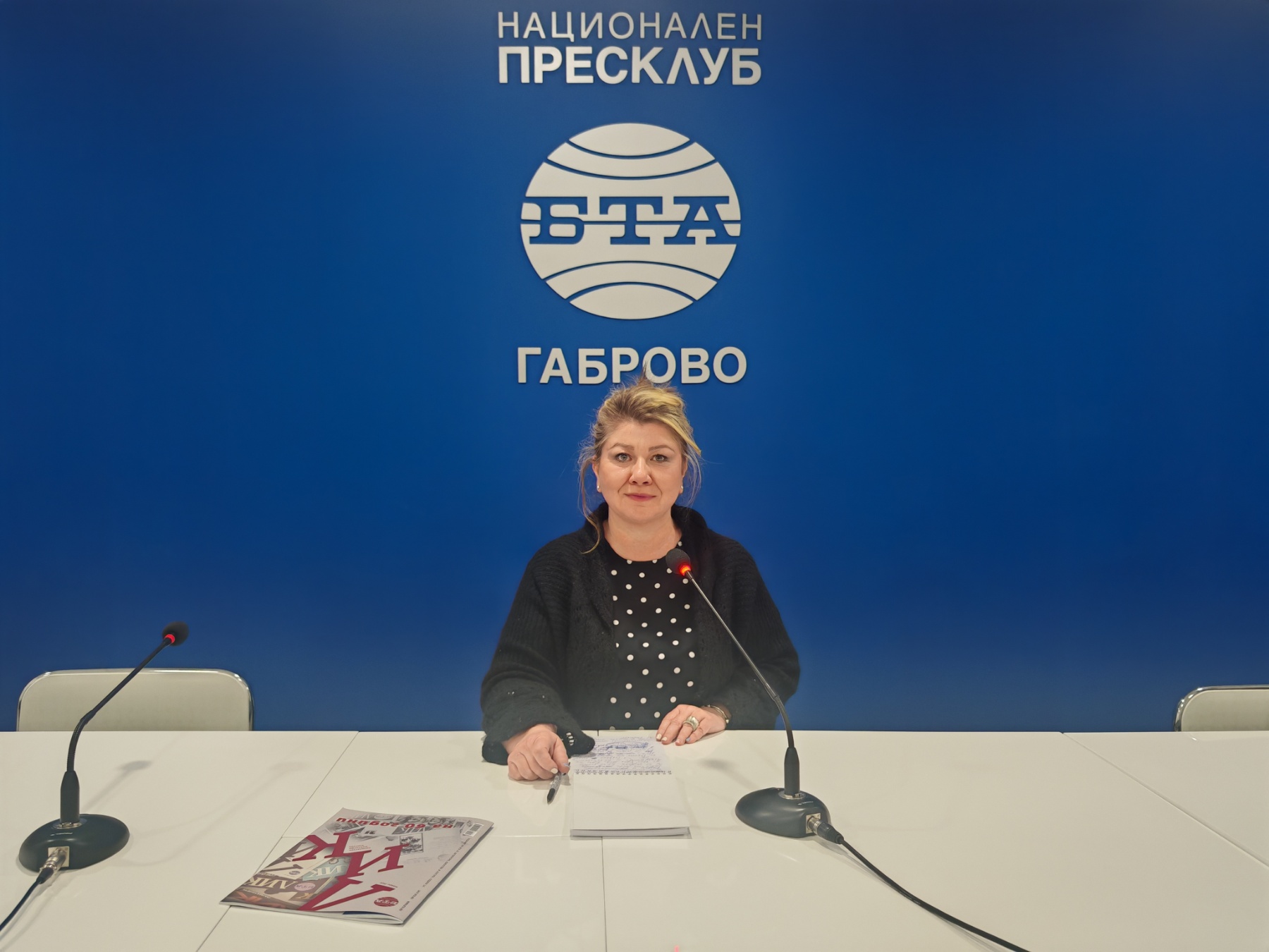 Велина Махлебашиева, кореспондент на БНР в Габрово