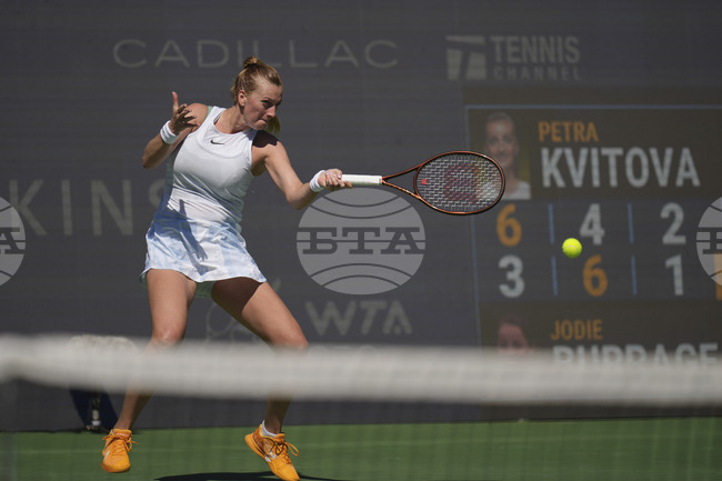 Квитова допусна загуба в първия си мач в професионалния тенис Тур след майчинство, миналогодишната шампионка отпадна в първия кръг в Остин