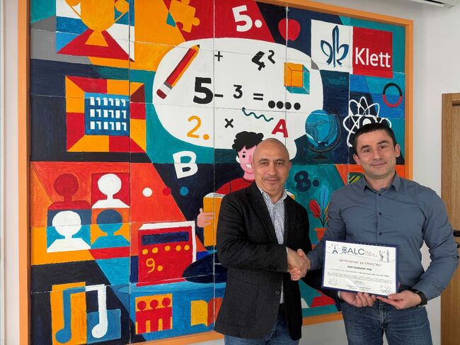 Издателството "Клет България" се присъедини към Асоциацията на езиковите центрове в България