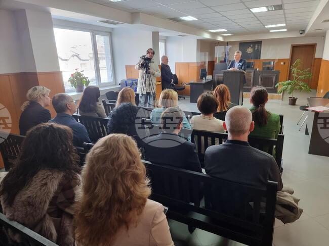 При висока натовареност са работили съдиите в Административния съд в Кюстендил през 2024 г., отчете председателят на съда Иван Демиревски