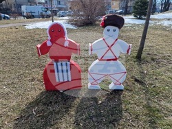 Самоков - градски парк „Крайискърец” - украса