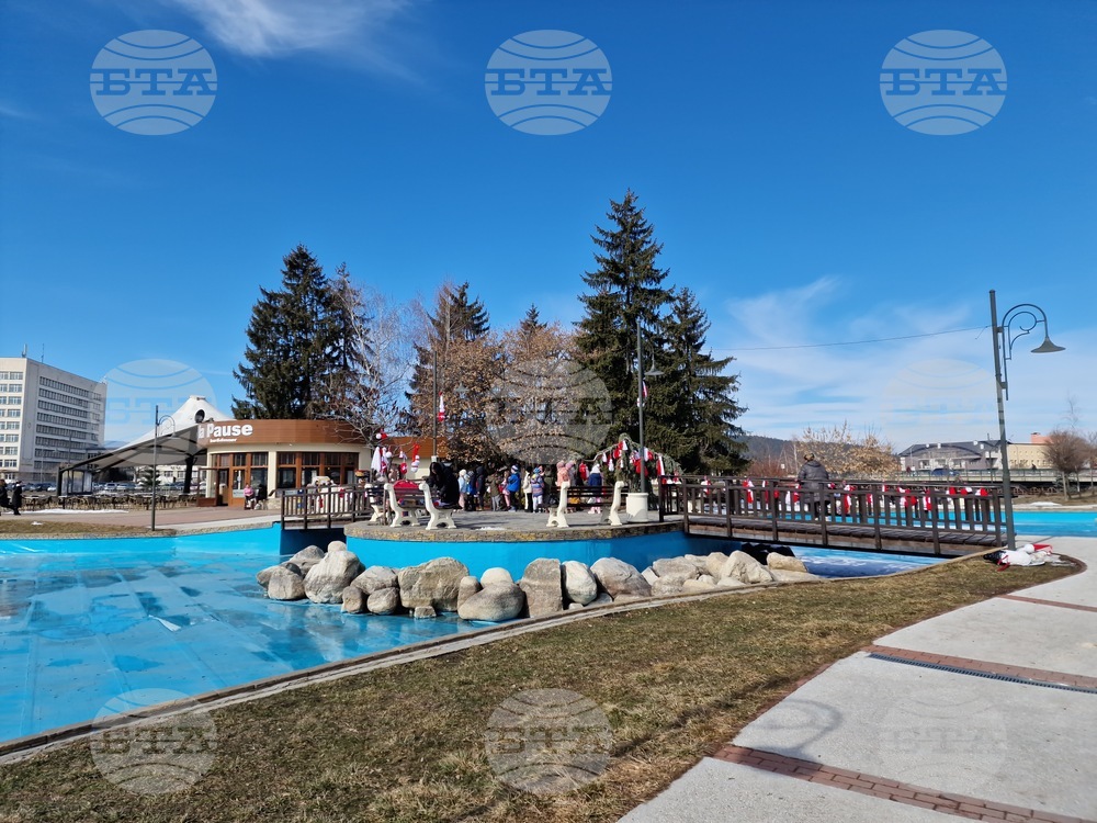 Самоков - градски парк „Крайискърец” - украса