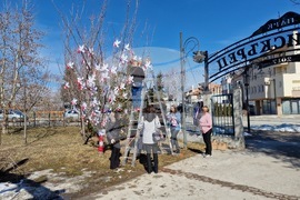 Самоков - градски парк „Крайискърец” - украса