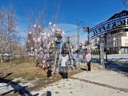 Самоков - градски парк „Крайискърец” - украса