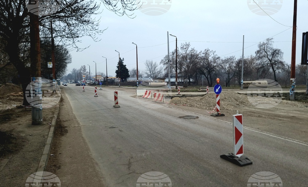 Видин - организация на движението - реконструкция на канализационен колектор