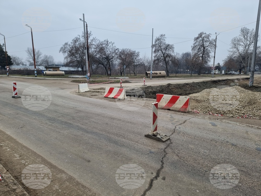 Видин - организация на движението - реконструкция на канализационен колектор