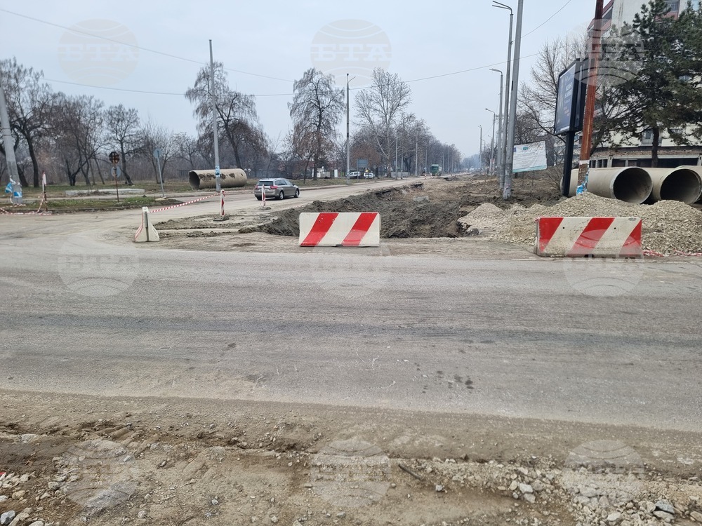 Видин - организация на движението - реконструкция на канализационен колектор