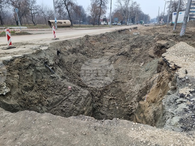  Видин - организация на движението - реконструкция на канализационен колектор