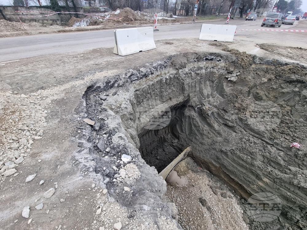 Видин - организация на движението - реконструкция на канализационен колектор