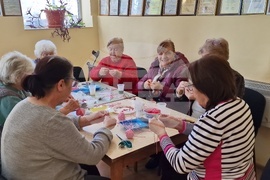 Село Островче - мартеници