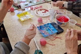 Село Островче - мартеници