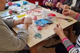 Село Островче - мартеници