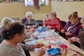 Село Островче - мартеници