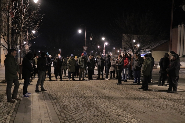 Протести в знак на солидарност със студентите от Сърбия се състояха във всички градове на Пиротски окръг