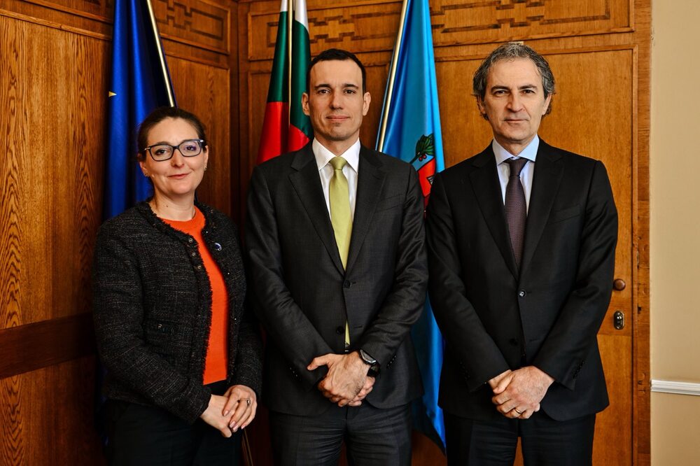Sofia Mayor Terziev, EBRD Associate Director Mishaxhiu Discuss Opportunities for Key Infrastructure Investments