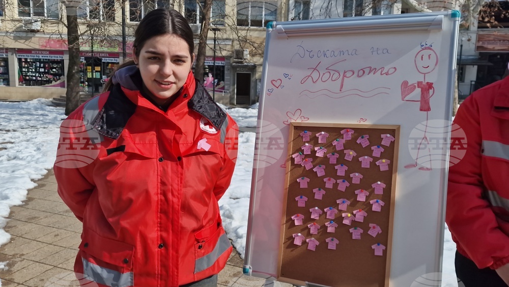 Търговище - Младежки червен кръст - акция