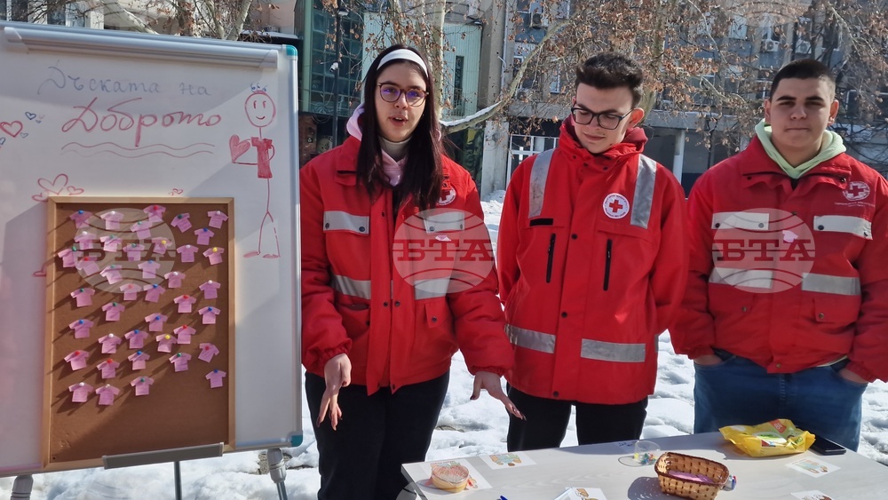 Търговище - Младежки червен кръст - акция