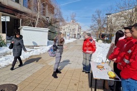 Търговище - Младежки червен кръст - акция