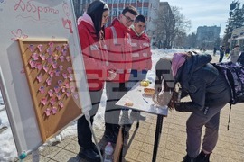 Търговище - Младежки червен кръст - акция