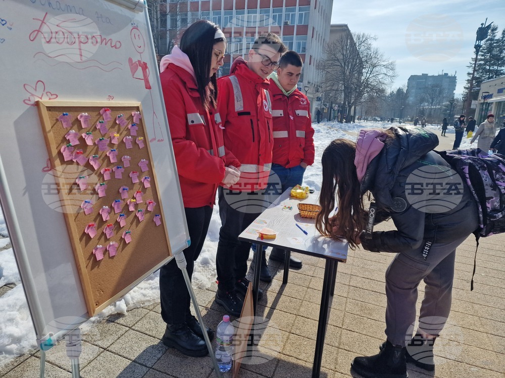 Търговище - Младежки червен кръст - акция