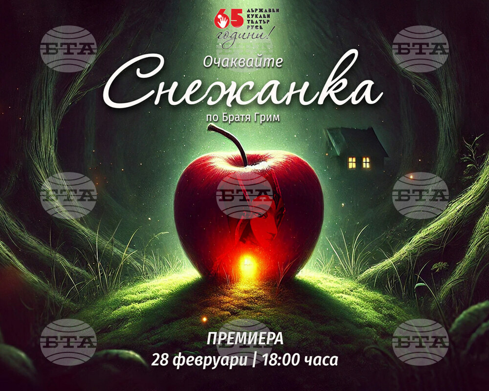 Кукленият театър в Русе представя премиерно "Снежанка"