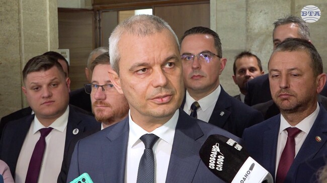 Европейските институции да се намесят срещу "погазването на демокрацията в Румъния“, поиска Костадин Костадинов