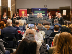 Националната библиотека отличи свои дарители. Снимка: Национална библиотека „Св. св. Кирил и Методий“