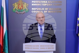 Министерски съвет - Томислав Дончев - брифинг