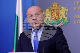 Министерски съвет - Томислав Дончев - брифинг