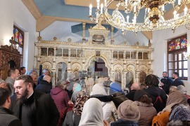 Бакаджишки манастир - храм - обновление - света литургия