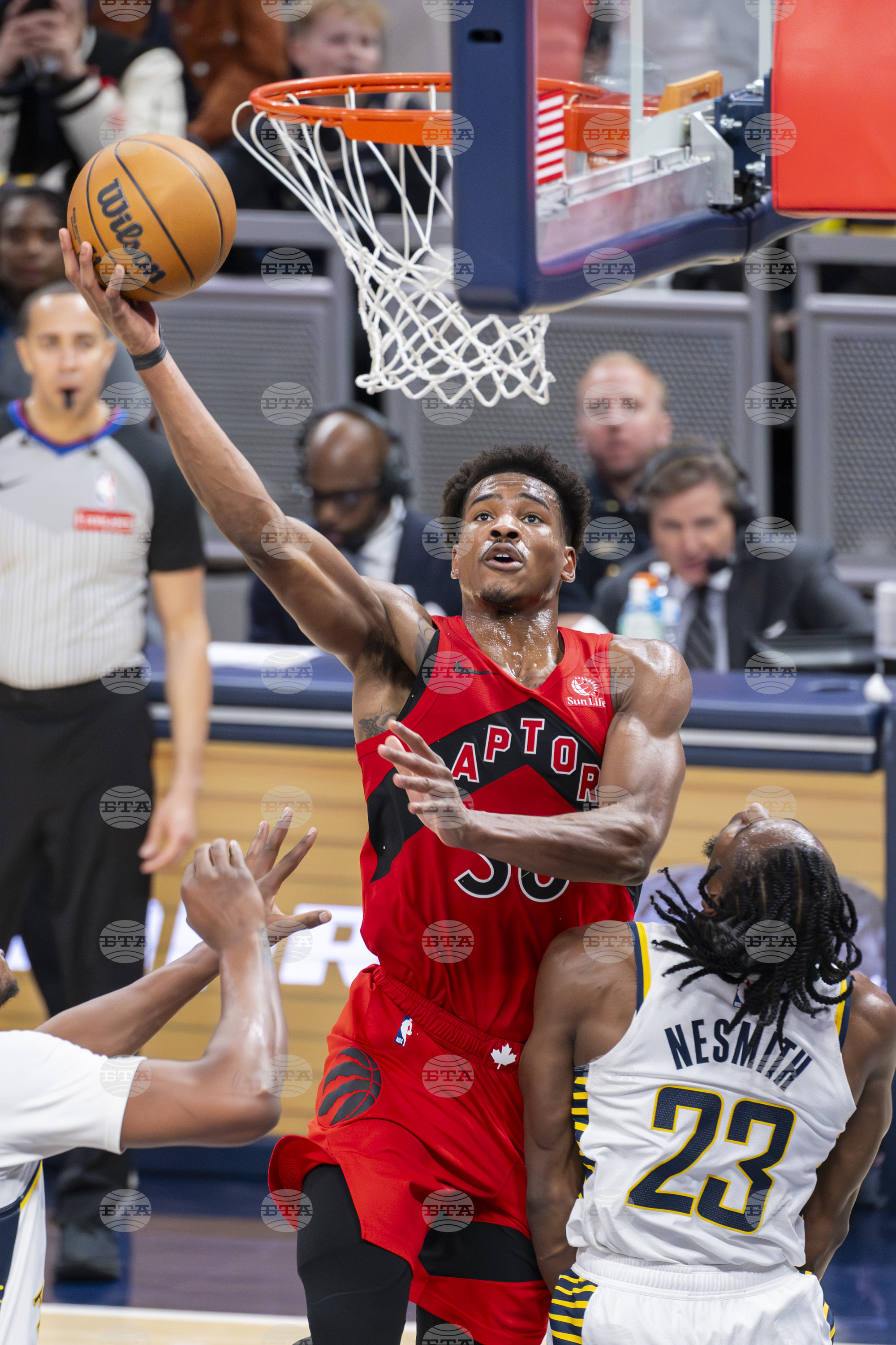 Raptors Pacers Basketball