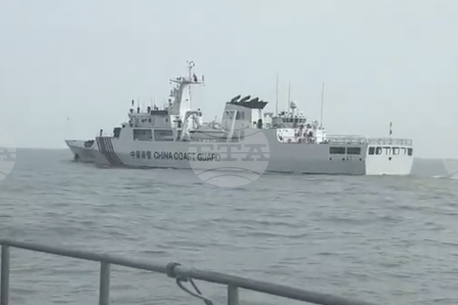 Китайската брегова охрана продължава да патрулира във водите източно от Тайван