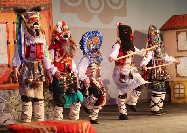 Ямбол - „Кукерландия” - детски фолклорен празник