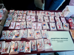 Плевен - Медицински университет - базар на мартеници