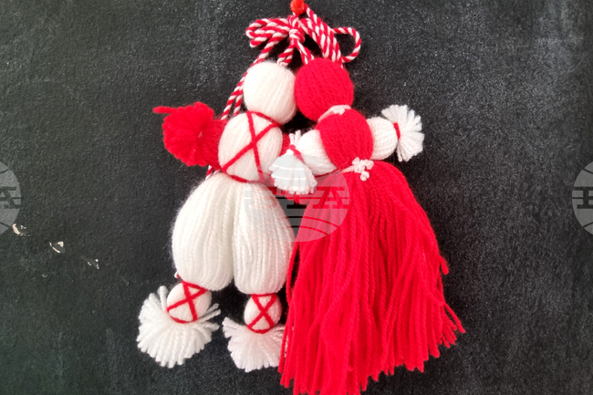 Две работилници за мартеници и тази година събраха деца и възрастни в Българския културно-информационен център в Скопие