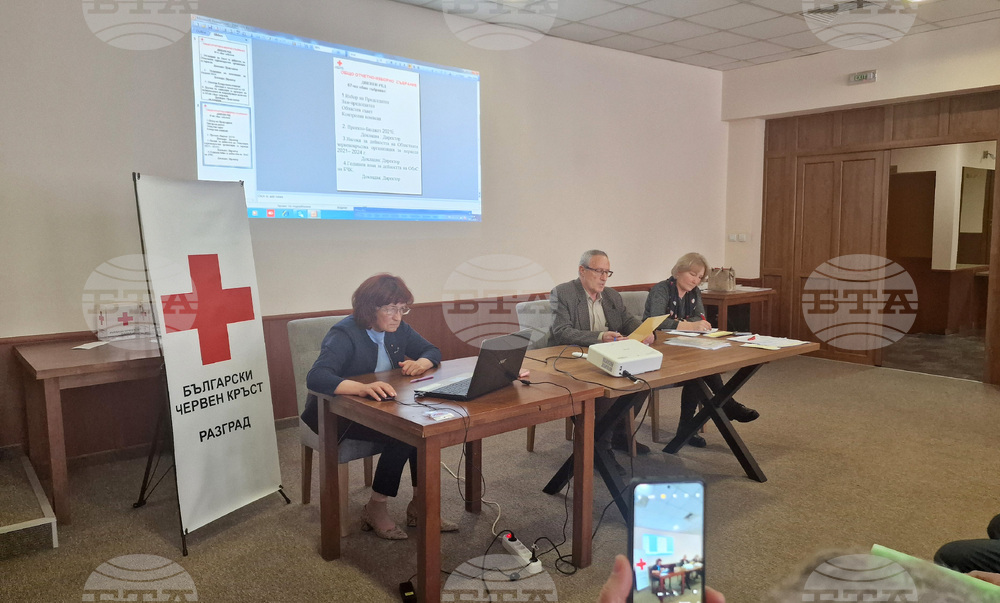 Разград - БЧК - отчетно-изборно събрание