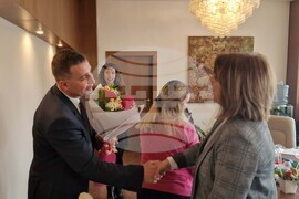 Самоков - Константина Янакиева - тържествено изпращане