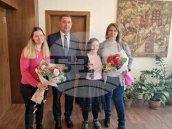 Самоков - Константина Янакиева - тържествено изпращане