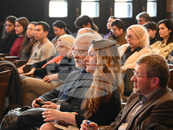 Софийският университет бе домакин на информационния ден на Европейската лаборатория по молекулярна биология, който бе открит от заместник-министъра на образованието и науката акад. Николай Витанов. Снимка: СУ