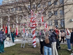 Разград - мартеници - дърво