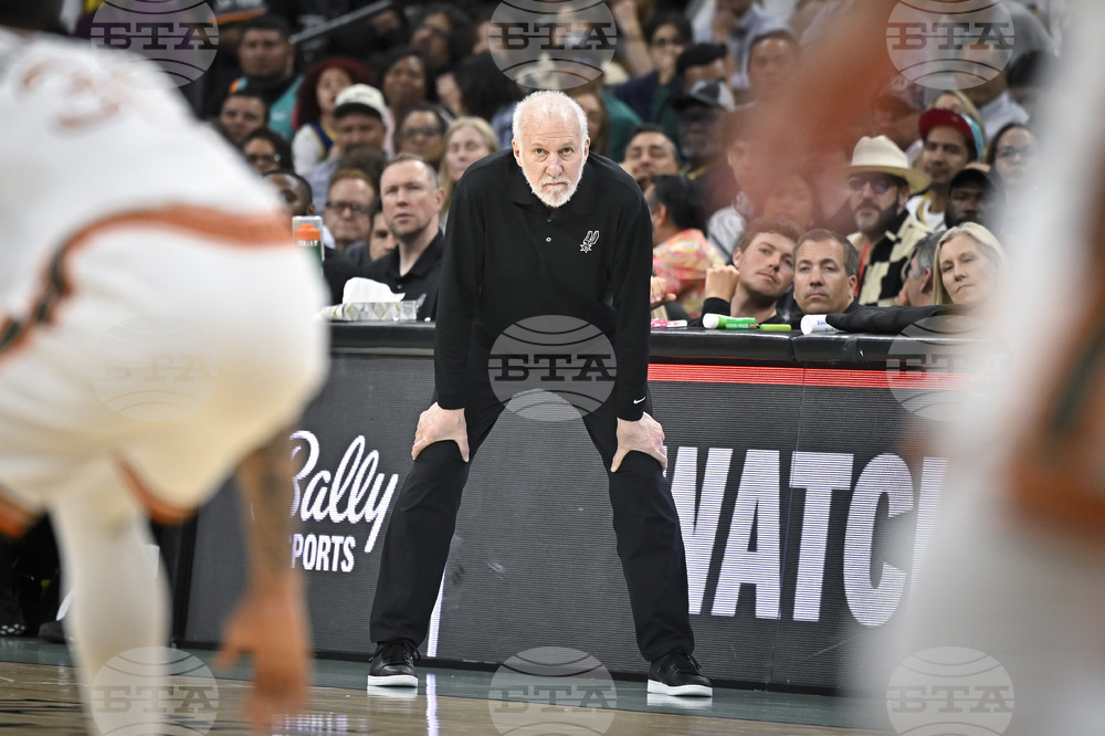 Spurs Popovich Basketball