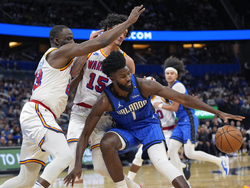 Warriors Magic Basketball