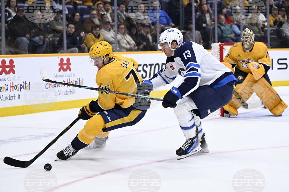 Jets Predators Hockey