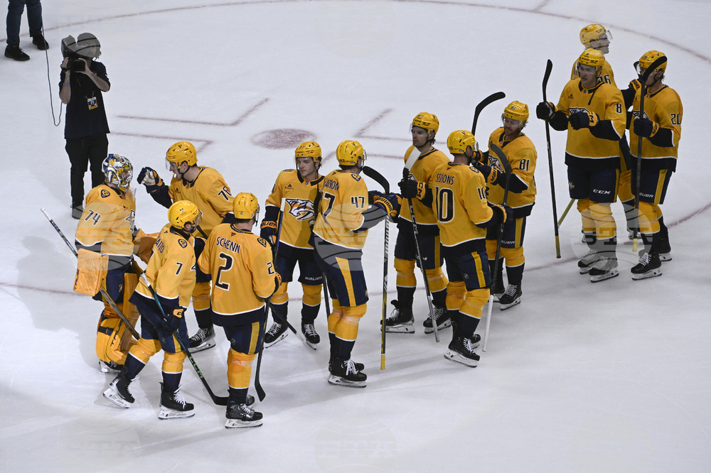 Jets Predators Hockey