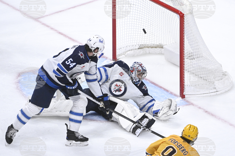 Jets Predators Hockey