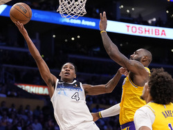 Timberwolves Lakers Basketball