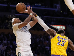 Timberwolves Lakers Basketball