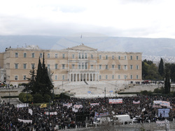 Greece Strike Rail Disaster